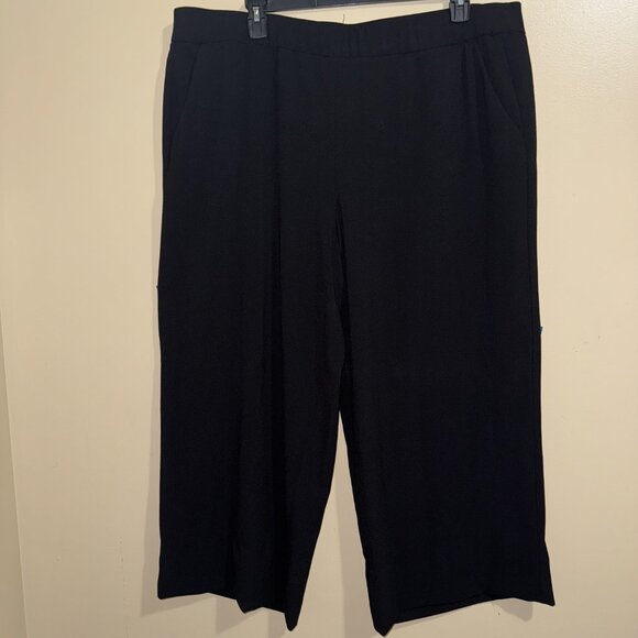 Lane Bryant Pants - Lane Bryant Wide Leg Slack Black Plus Size 22/24